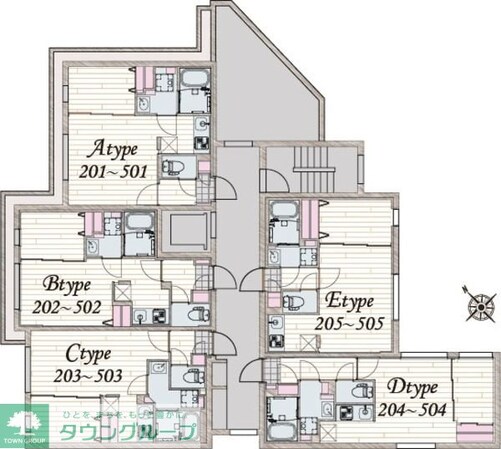 quador名古屋城駅の物件内観写真